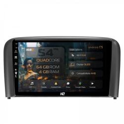 HUB64 - S4 Series LITE Navigatie Volvo S80 (1998-2004) 4GB RAM Android 13 Quadcore DSP GPS Wi-FI Carplay Android Auto USB Bluetooth Waze Touchscreen 9 inch (HB-649004L+AD-BGRKIT404)