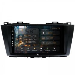 Alemarauto Navigatie Mazda 5 (2010-2015) 8GB RAM Android 13 Octacore Slot Sim 4G DSP GPS Wi-FI Carplay Android Auto USB Bluetooth Waze Touchscreen 9 Inch (HB-649008+AD-BGRKIT323)