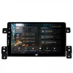 Alemarauto Navigatie Suzuki Grand Vitara (2005-2015) 8GB RAM Android 13 Octacore Slot Sim 4G DSP GPS Wi-FI Carplay Android Auto USB Bluetooth Waze Touchscreen 9 Inch (HB-649008+AD-BGRKIT314)