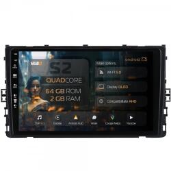 HUB64 - S2 Series Navigatie Volkswagen Arteon (2017+) 2GB RAM Android 13 GPS Wi-FI Carplay Android Auto USB Bluetooth Radio Waze Touchscreen 9 inch (HB-649002+AD-BGRKIT041V4)