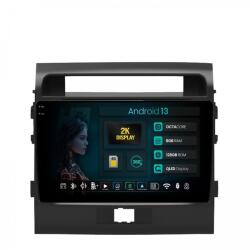 Alemarauto Navigatie 2K Toyota Land Cruiser 200 (2007-2015) 8GB RAM Android 13 Octacore Slot Sim 4G DSP GPS Wi-FI Carplay Android Auto USB Bluetooth Waze Touchscreen 9.5 Inch (HB-6490082K+AD-BGRKIT075)