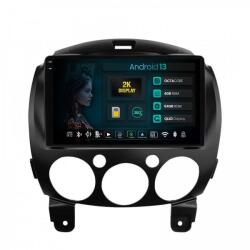 Alemarauto Navigatie 2K Mazda 2 (2007-2014) 4GB RAM Android 13 Octacore Slot Sim 4G DSP GPS Wi-FI Carplay Android Auto USB Bluetooth Waze Touchscreen 9.5 Inch - Copie (HB-6490042K+AD-BGRKIT325)
