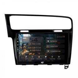 HUB64 - S4 Series Navigatie Volkswagen Golf 7 4GB RAM Android 13 Octacore Slot Sim 4G DSP GPS Wi-FI Carplay Android Auto USB Bluetooth Waze Touchscreen 10.1 Inch (HB-6410004+AD-BGRKIT023B)