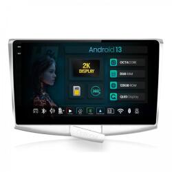  Navigatie 2K Volkswagen Passat B6 B7 CC 8GB RAM Android 13 Octacore Slot Sim 4G DSP GPS Wi-FI Carplay Android Auto USB Bluetooth Waze Touchscreen 10.36 (HB-64100082K+AD-BGRKIT025)