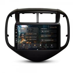 Alemarauto Navigatie Chevrolet Aveo (2017-2021) 2GB RAM Android 13 GPS Wi-FI Carplay Android Auto USB Bluetooth Radio Waze Touchscreen 9 inch (HB-649002+AD-BGRKIT230)