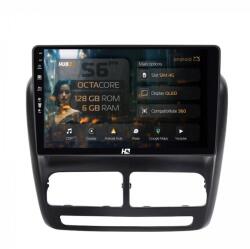 Alemarauto Navigatie Fiat Doblo (2010-2015) 6GB RAM Android 13 Octacore Slot Sim 4G DSP GPS Wi-FI Carplay Android Auto USB Bluetooth Waze Touchscreen 9 inch (HB-649006+AD-BGRKIT358)