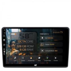 Alemarauto Navigatie Hyundai I40 (2012-2020) 8GB RAM Android 13 Octacore Slot Sim 4G DSP GPS Wi-FI Carplay Android Auto USB Bluetooth Waze Touchscreen 9 Inch (HB-649008+AD-BGRKIT220V2)