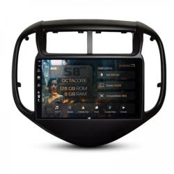 Alemarauto Navigatie Chevrolet Aveo (2017-2021) 8GB RAM Android 13 Octacore Slot Sim 4G DSP GPS Wi-FI Carplay Android Auto USB Bluetooth Waze Touchscreen 9 Inch (HB-649008+AD-BGRKIT230)