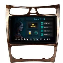 Alemarauto Navigatie 2K Benz CLK (W209) (2002-2006) 8GB RAM Android 13 Octacore Slot Sim 4G DSP GPS Wi-FI Carplay Android Auto USB Bluetooth Waze Touchscreen 9.5 Inch (HB-6490082K+AD-BGRKIT416V4)