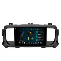 Alemarauto Navigatie 2K Citroen Jumpy (2017-2021) / Peugeot Expert (2017-2021) 4GB RAM Android 13 Octacore Slot Sim 4G DSP GPS Wi-FI Carplay Android Auto USB Bluetooth Waze Touchscreen 9.5 Inch (HB-6490042K+AD-B
