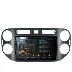  Navigatie Volkswagen Tiguan (2010-2016) 4GB RAM Android 13 Quadcore DSP GPS Wi-FI Carplay Android Auto USB Bluetooth Waze Touchscreen 9 inch (HB-649004L+AD-BGRKIT035B-1016)