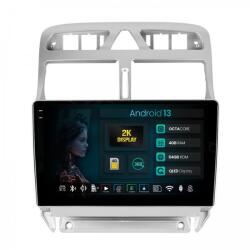 Alemarauto Navigatie 2K Peugeot 307 (2001-2008) 4GB RAM Android 13 Octacore Slot Sim 4G DSP GPS Wi-FI Carplay Android Auto USB Bluetooth Waze Touchscreen 9.5 Inch (HB-6490042K+AD-BGRKIT266)