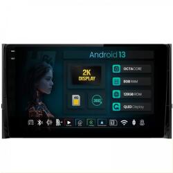 HUB64 - 2K S8 Series Navigatie 2K Skoda Kodiaq 8GB RAM Android 13 Octacore Slot Sim 4G DSP GPS Wi-FI Carplay Android Auto USB Bluetooth Waze Touchscreen 10.36 Inch (HB-64100082K+AD-BGRKIT028)