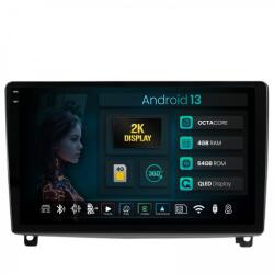 HUB64 - 2K S4 Series Navigatie 2K Peugeot 407 (2004-2011) 4GB RAM Android 13 Octacore Slot Sim 4G DSP GPS Wi-FI Carplay Android Auto USB Bluetooth Waze Touchscreen 9.5 Inch (HB-6490042K+AD-BGRKIT266V3)