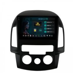 Alemarauto Navigatie 2K Hyundai I30 (2007-2012) Clima Manuala 4GB RAM Android 13 Octacore Slot Sim 4G DSP GPS Wi-FI Carplay Android Auto USB Bluetooth Waze Touchscreen 9.5 Inch (HB-6490042K+AD-BGRKIT217)