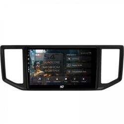 HUB64 - S4 Series LITE Navigatie Volkswagen Crafter (2017+) 4GB RAM Android 13 Quadcore DSP GPS Wi-FI Carplay Android Auto USB Bluetooth Waze Touchscreen 10.1 Inch (HB-6410004L+AD-BGRKIT056)