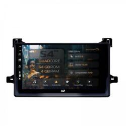 HUB64 - S4 Series LITE Navigatie Toyota Prius (2015+) 4GB RAM Android Quadcore DSP GPS Wi-FI Carplay Android Auto USB Bluetooth Waze Touchscreen 9 Inch (HB-649004L+AD-BGRKIT097)