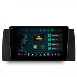 Alemarauto Navigatie 2K BMW Seria 5 E39 / X5 E53 / Seria 7 E38 4GB RAM Android 13 Octacore Slot Sim 4G DSP GPS Wi-FI Carplay Android Auto USB Bluetooth Waze Touchscreen 9.5 Inch (HB-6490042K+AD-BGRKIT396)