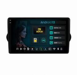 Alemarauto Navigatie 2K Fiat Tipo 2015-2021 8GB RAM Android 13 Octacore Slot Sim 4G DSP GPS Wi-FI Carplay Android Auto USB Bluetooth Waze Touchscreen 9.5 Inch (HB-6490082K+AD-BGRKIT360)