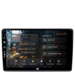 HUB64 - S2 Series Navigatie Ford Fiesta 2018+ 2GB RAM Android 13 GPS Wi-FI Carplay Android Auto USB Bluetooth Radio Waze Touchscreen 10.1 inch (HB-6410002+AD-BGRKIT133)