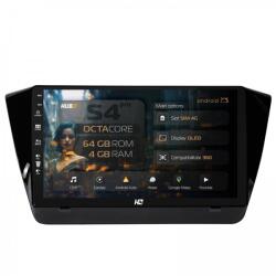 HUB64 - S4 Series Navigatie Superb 3 (2015+) 4GB RAM Android 13 Octacore Slot Sim 4G DSP GPS Wi-FI Carplay Android Auto USB Bluetooth Waze Touchscreen 10.1 Inch (HB-6410004+AD-BGRKIT034)
