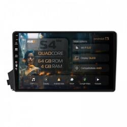 Henkel Navigatie Ssangyong Actyon-Kyron (2005-2011) 4GB RAM Android 13 Quadcore DSP GPS Wi-FI Carplay Android Auto USB Bluetooth Waze Touchscreen 9 inch (HB-649004L+AD-BGRKIT439)