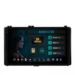 Alemarauto Navigatie 2K Toyota Auris / Toyota Corolla (2016+) 8GB RAM Android 13 Octacore Slot Sim 4G DSP GPS Wi-FI Carplay Android Auto USB Bluetooth Waze Touchscreen 9.5 Inch (HB-6490082K+AD-BGRKIT089AV2)