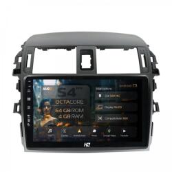 Alemarauto Navigatie Toyota Corolla (2007-2013) 4GB RAM Android 13 Octacore Slot Sim 4G DSP GPS Wi-FI Carplay Android Auto USB Bluetooth Waze Touchscreen 9 inch (HB-649004+AD-BGRKIT067)
