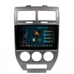 Alemarauto Navigatie 2K Jeep Compass Patriot (2006-2010) 4GB RAM Android 13 Octacore Slot Sim 4G DSP GPS Wi-FI Carplay Android Auto USB Bluetooth Waze Touchscreen 9.5 Inch (HB-64100042K+AD-BGRKIT295)