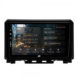 Alemarauto Navigatie Suzuki Jimny (2018-2022) 2GB RAM Android 13 GPS Wi-FI Carplay Android Auto USB Bluetooth Radio Waze Touchscreen 9 inch (HB-649002+AD-BGRKIT312)