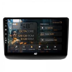 Alemarauto Navigatie Jeep Grand Cherokee (2013-2020) 8GB RAM Android 13 Octacore Slot Sim 4G DSP GPS Wi-FI Carplay Android Auto USB Bluetooth Waze Touchscreen 9 Inch (HB-649008+AD-BGRKIT298)
