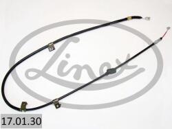 LINEX Cablu, frana de parcare LINEX 17.01. 30 (17.01.30)