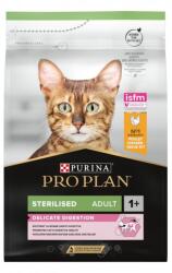 PRO PLAN Adult Sterilised Delicate Digestion macskaeledel csirkével 4x3 kg