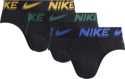 Nike ESSENTIAL MICRO HIP BRIEF 3PK XL | Bărbați | Boxeri | Negru | 0000KE1155-EYC (0000KE1155-EYC)