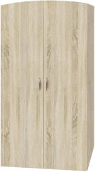 International Service Dulap 2 usi Leon, pal Sonoma , 1000x570x2008 mm Garderoba