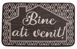 Delta Carpet Covor Pentru Usa Intrare, Flex 19683, Antiderapant, Maro, 50x80 cm (2211698724804) Pres