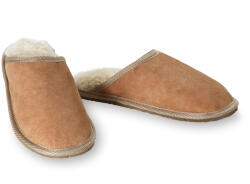 Wooline „Exclusive bőr férfi papucs Cipőméret: 41 - 41
