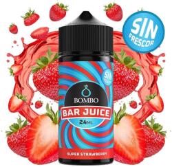 Bombo Bar Juice Super Strawberry No Ice 24ml/120ml - boombvaping - 23,45 лв