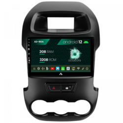 Autodrop Navigatie Ford Ranger (2011-2015), Android 12, A-Octacore , 2GB RAM , 32GB ROM, 9 Inch - AD-BGA9002, AD-BGRKIT135B (AD-BGA9002+AD-BGRKIT135B)