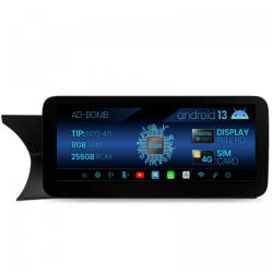 Autodrop Navigatie Mercedes Benz C-Class W204 (2011-2014), NTG 4.5, Android 13, MB-Octacore, 8GB RAM , 256GB ROM, 12.3 Inch - AD-BGMB1000845, AD-BGRKITMB004 (AD-BGMB1000845+AD-BGRKITMB004)