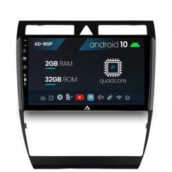 Autodrop Navigatie Audi A6 (1999-2004), Android 10, P-Quadcore , 2GB RAM , 32GB ROM, 9 Inch - AD-BGP9002, AD-BGRKIT429 (AD-BGP9002+AD-BGRKIT429)
