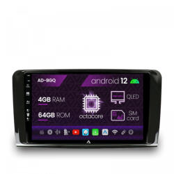 Autodrop Navigatie Mercedes Benz ML W164 , GL X164, Android 12, Q-Octacore , 4GB RAM , 64GB ROM, 9 Inch - AD-BGQ9004, AD-BGRKIT405 (AD-BGQ9004+AD-BGRKIT405)