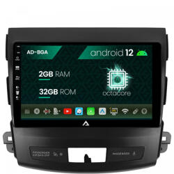 Autodrop Navigatie Mitstubishi Outlander , Peugeot 4007 , Citroen C-Crosser, Android 12, A-Octacore , 2GB RAM , 32GB ROM, 9 Inch - AD-BGA9002, AD-BGRKIT276 (AD-BGA9002+AD-BGRKIT276)