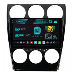 Autodrop Navigatie Mazda 6 (2002-2008), Android 13, X-Octacore , 8GB RAM , 256GB ROM, 9.5 Inch - AD-BGX9008, AD-BGRKIT321 (AD-BGX9008+AD-BGRKIT321)