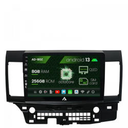 Autodrop Navigatie Mitsubishi Lancer (2007-2016), Android 13, Z-Octacore , 8GB RAM , 256GB ROM, 10.1 Inch - AD-BGZ10008, AD-BGRKIT269 (AD-BGZ10008+AD-BGRKIT269)