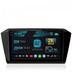 Autodrop Navigatie Volkswagen Passat B8, Android 13, X-Octacore , 8GB RAM , 256GB ROM, 10.35 Inch - AD-BGX10008, AD-BGRKIT037 (AD-BGX10008+AD-BGRKIT037)