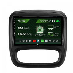 Autodrop Navigatie Opel Vivaro , Renault Trafic (2014-2017), Android 13, Z-Octacore , 8GB RAM , 256GB ROM, 9 Inch - AD-BGZ9008, AD-BGRKIT389 (AD-BGZ9008+AD-BGRKIT389)