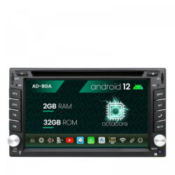 Autodrop Navigatie All-in-one Universala, Android 12, A-Octacore , 2GB RAM , 32GB ROM cu DVD, 7 Inch - AD-BGA1002DAC (AD-BGA1002DAC)