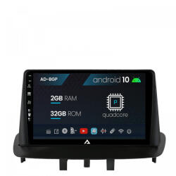 Autodrop Navigatie Renault Megane 3 , Fluence (2009-2016), Android 10, P-Quadcore , 2GB RAM , 32GB ROM, 9 Inch - AD-BGP9002, AD-BGRKIT372 (AD-BGP9002+AD-BGRKIT372)