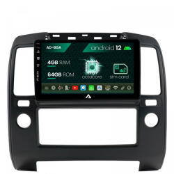 Autodrop Navigatie Nissan Navara, Android 12, A-Octacore , 4GB RAM , 64GB ROM, 9 Inch - AD-BGA9004, AD-BGRKIT170 (AD-BGA9004+AD-BGRKIT170)